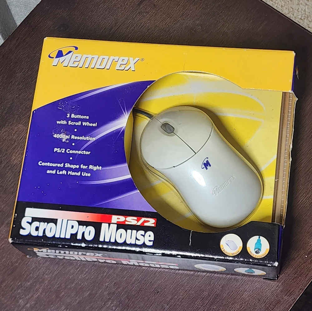ScrollPro Mouse - Cream